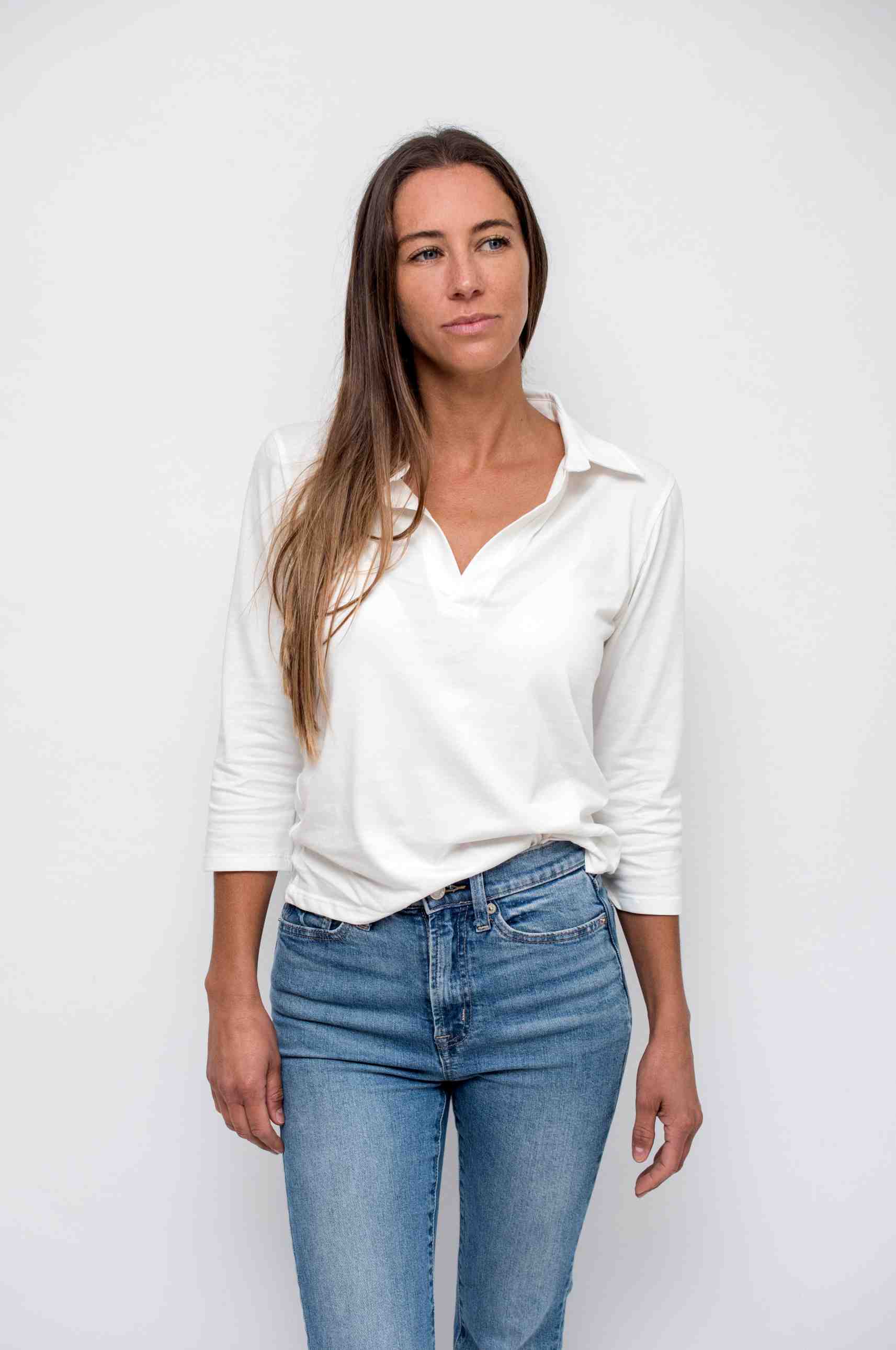 Polera Shirt Neck Pima