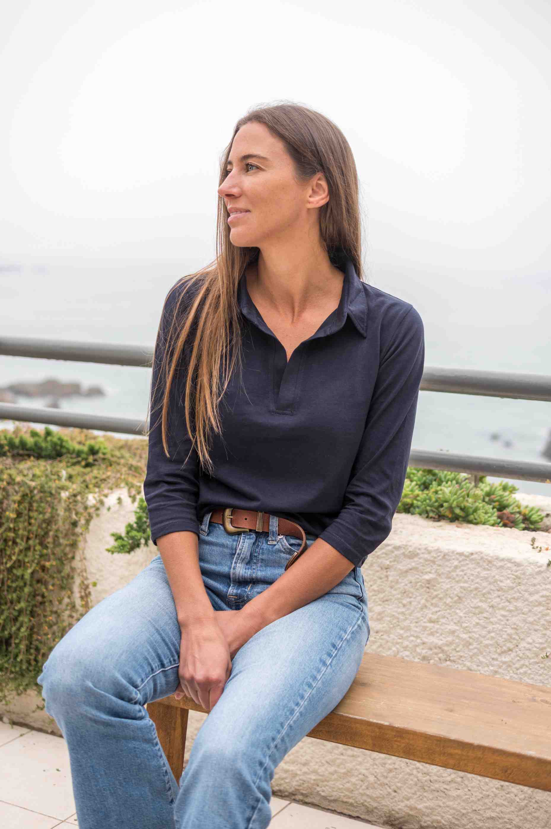 Polera Shirt Neck Pima
