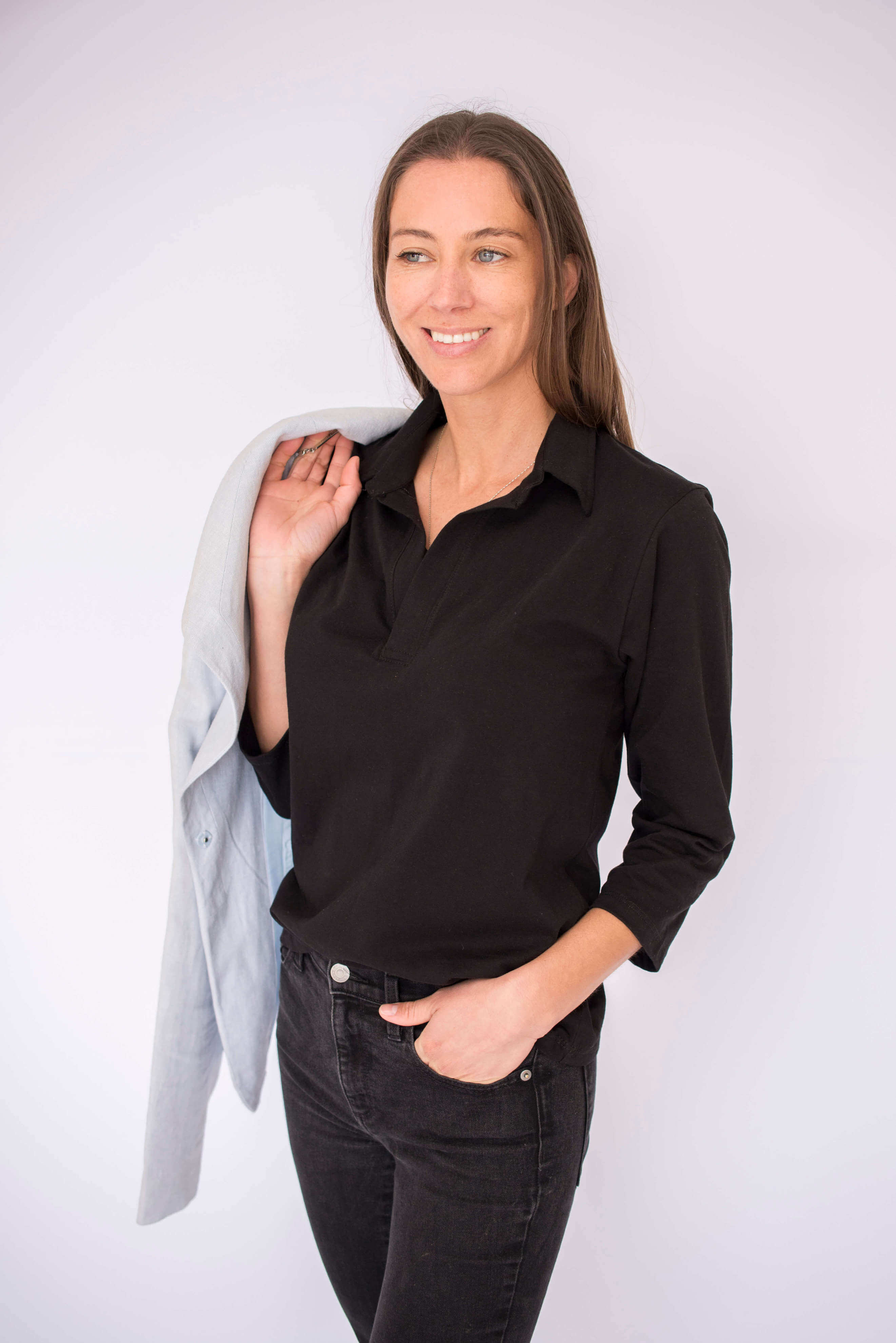 Polera Shirt Neck Pima
