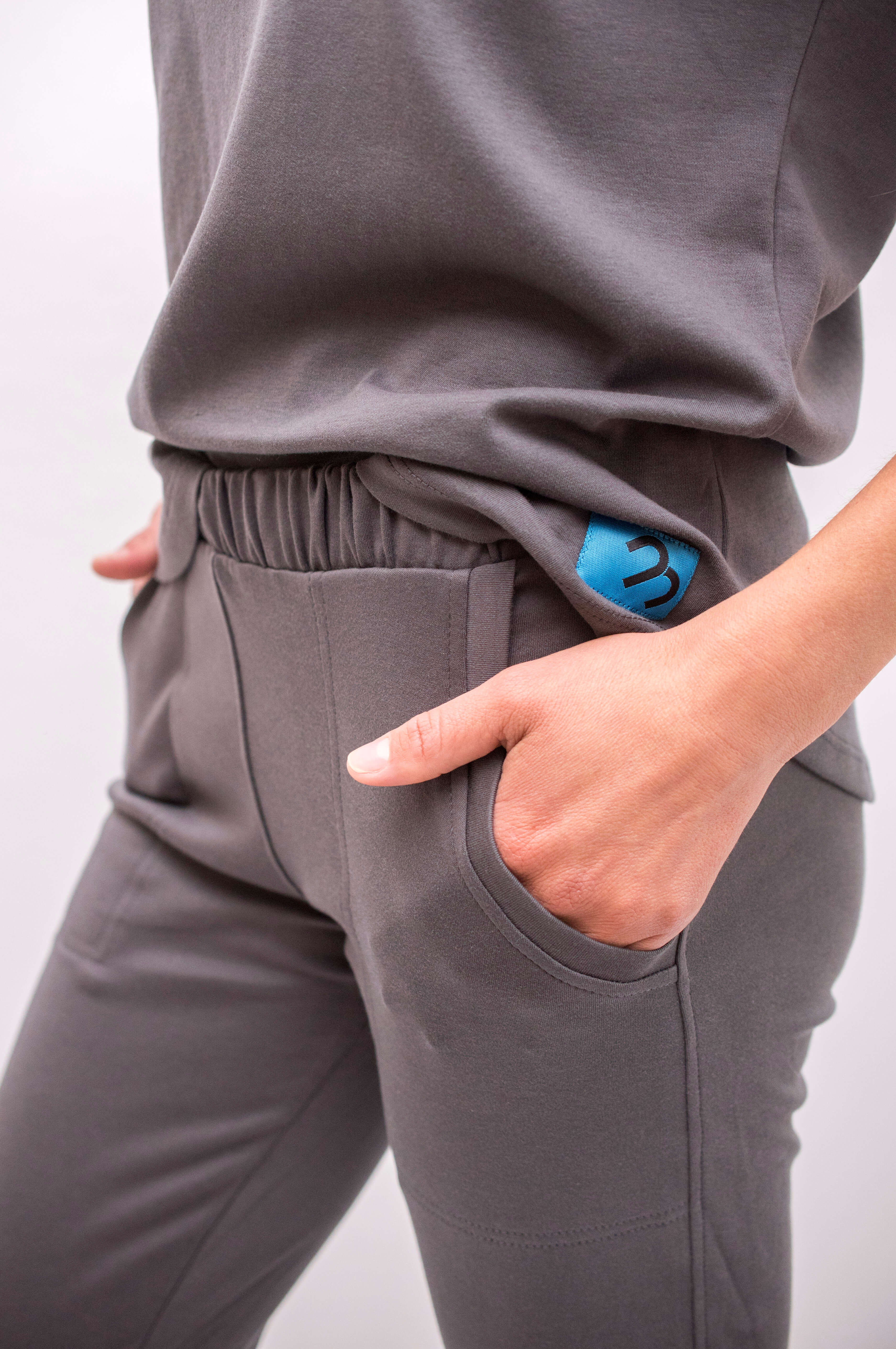 Nyde Manga Corta - Polera y Pantalón Pima