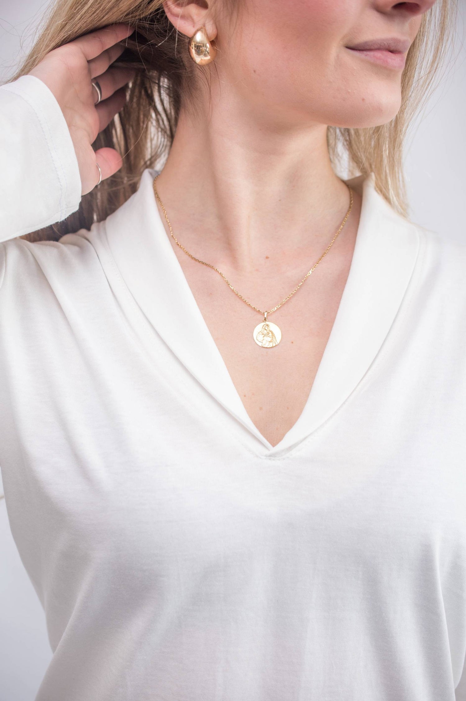 Polera Shawl neck Pìma