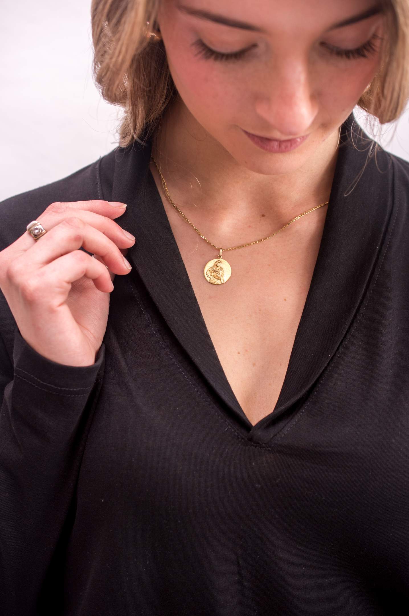 Polera Shawl neck Pìma