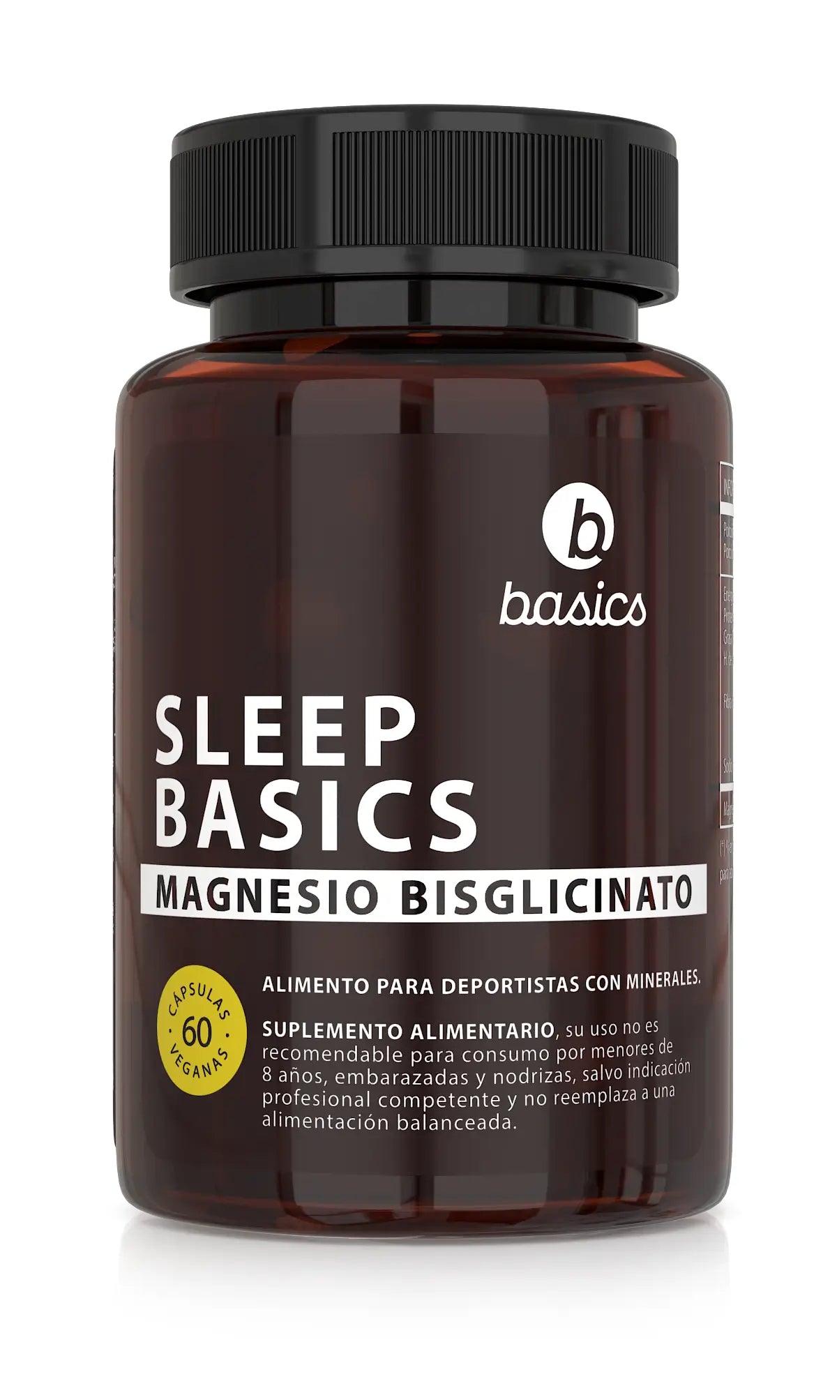 Sleep Basics: Suplemento de Magnesio Bisglicinato