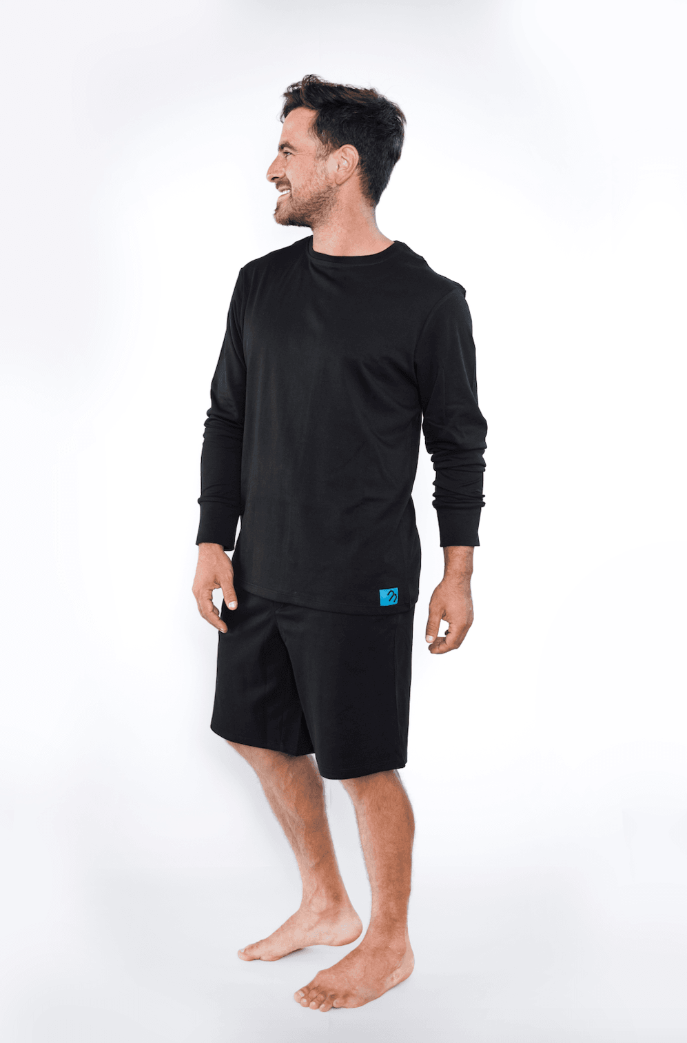 Ragnar Mix - Polera manga larga y Short Pima - blackmoby