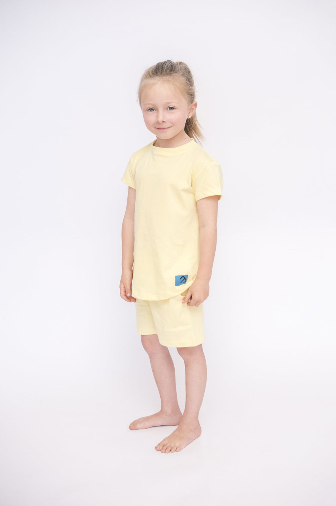 Smuk - Polera y Short Pima para niñas - blackmoby