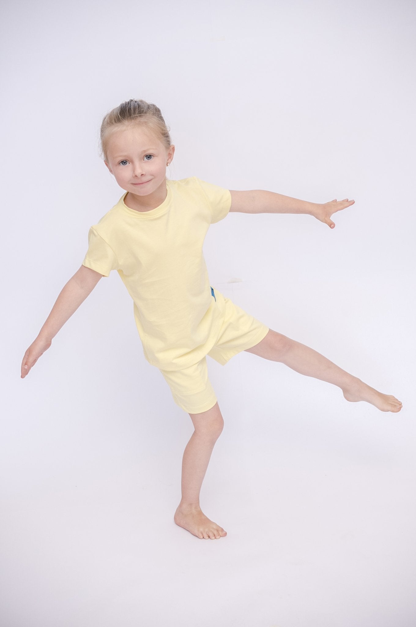 Smuk - Polera y Short Pima para niñas - blackmoby