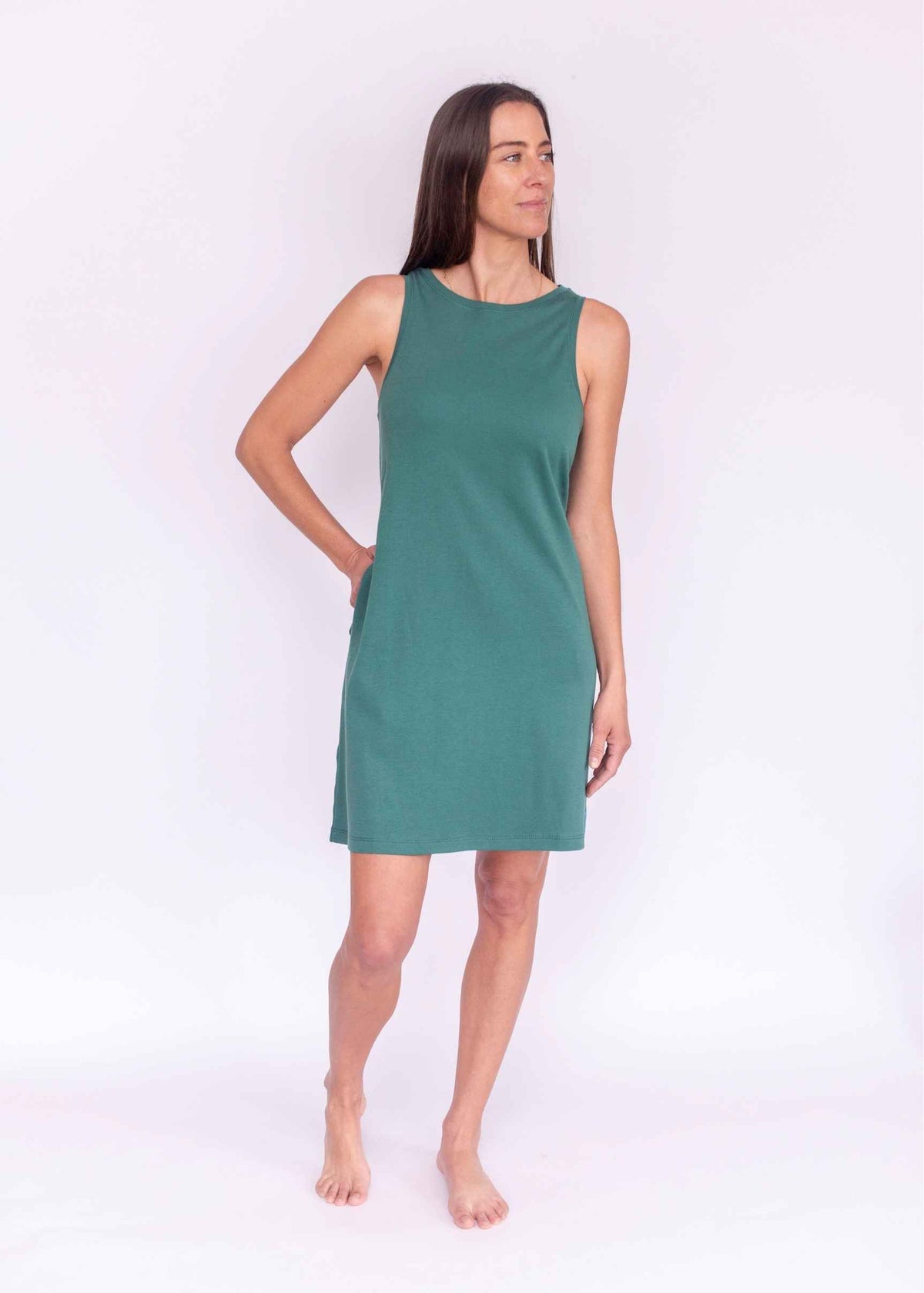 Luft sin mangas: Vestido de dormir Pima