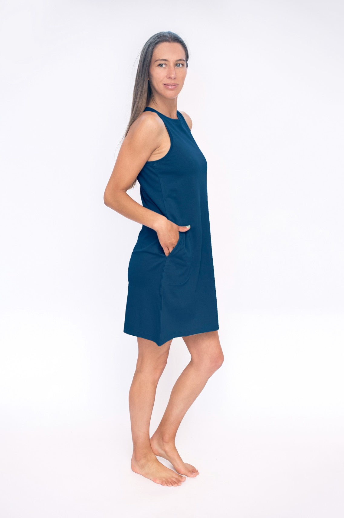Luft sin mangas: Vestido de dormir Pima